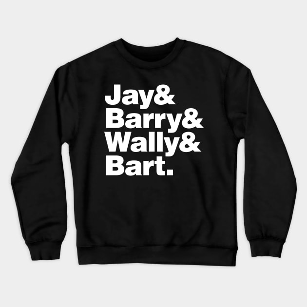 Flash Family Crewneck Sweatshirt by Megatrip